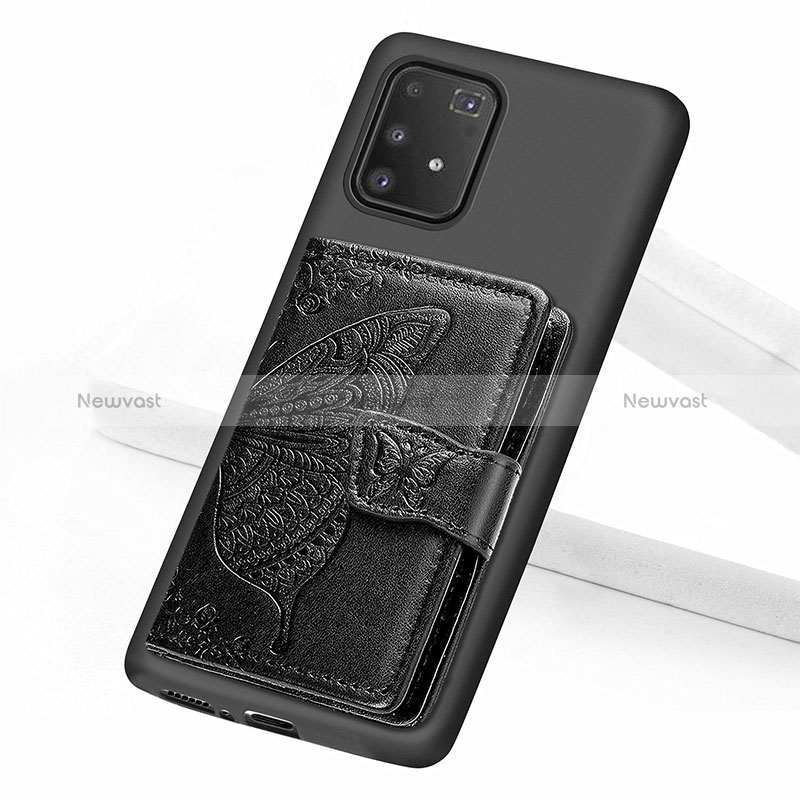 Ultra-thin Silicone Gel Soft Case Cover with Magnetic S09D for Samsung Galaxy S10 Lite