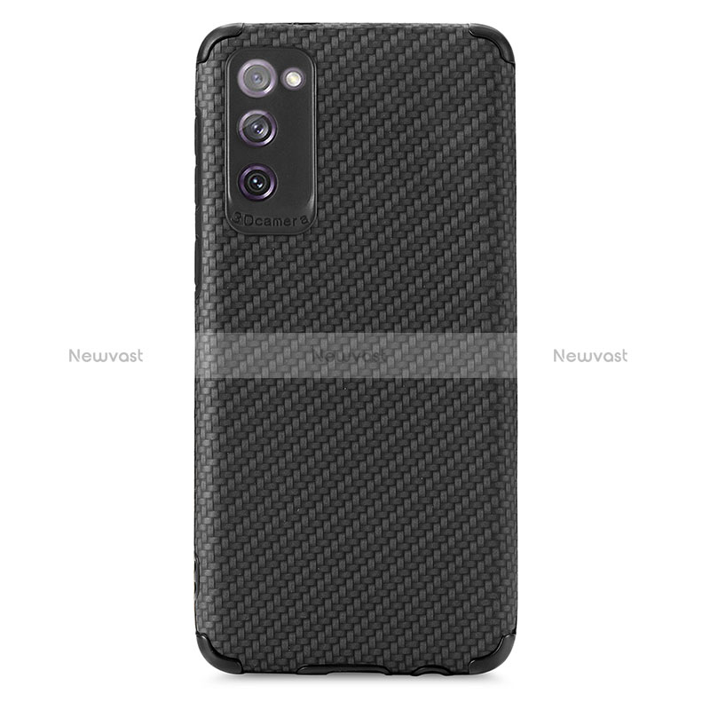 Ultra-thin Silicone Gel Soft Case Cover with Magnetic S09D for Samsung Galaxy S20 FE (2022) 5G