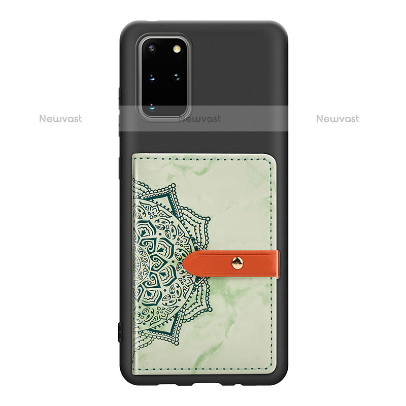 Ultra-thin Silicone Gel Soft Case Cover with Magnetic S09D for Samsung Galaxy S20 Plus 5G