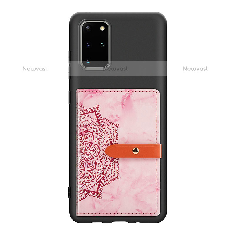 Ultra-thin Silicone Gel Soft Case Cover with Magnetic S09D for Samsung Galaxy S20 Plus