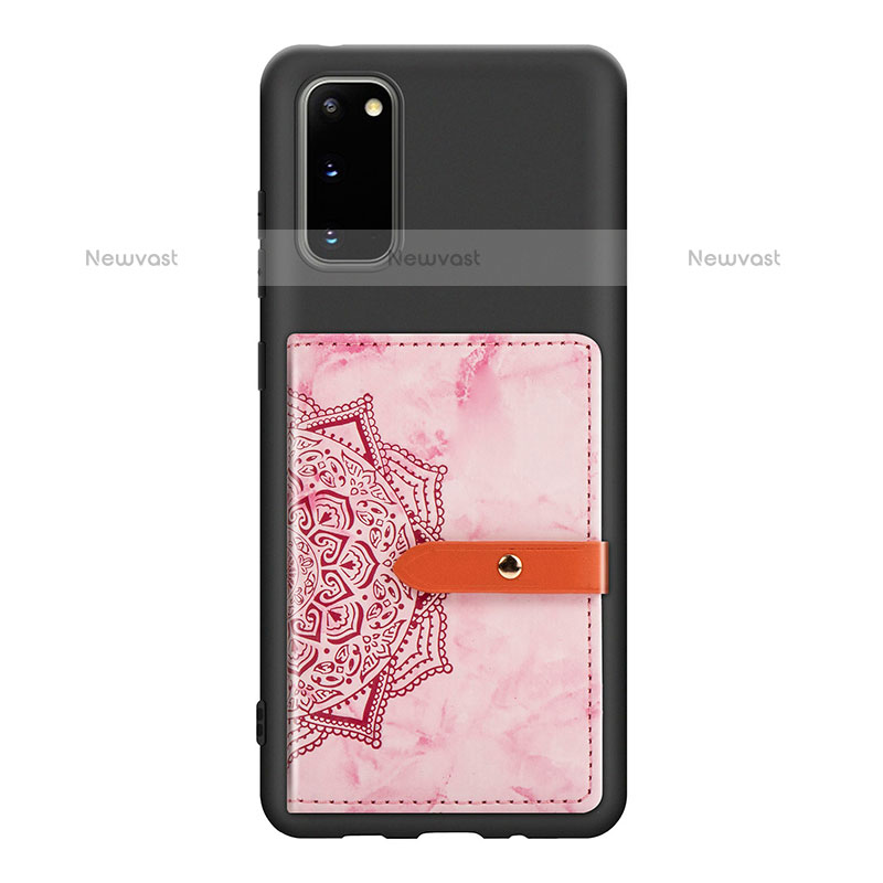 Ultra-thin Silicone Gel Soft Case Cover with Magnetic S10D for Samsung Galaxy S20 5G