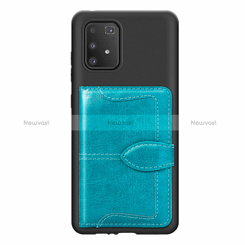 Ultra-thin Silicone Gel Soft Case Cover with Magnetic S11D for Samsung Galaxy S10 Lite