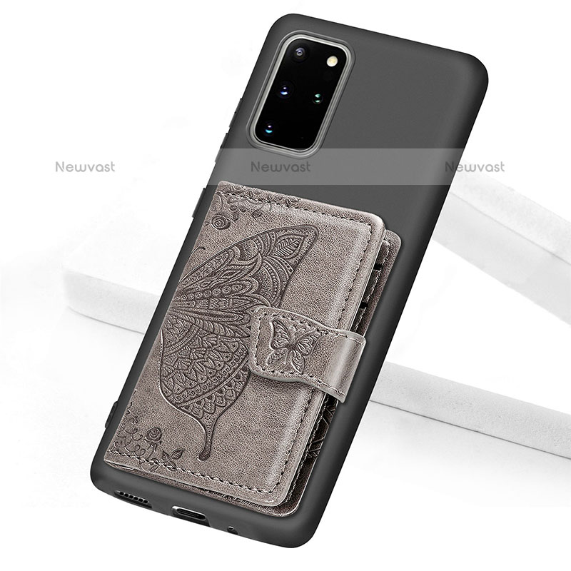 Ultra-thin Silicone Gel Soft Case Cover with Magnetic S11D for Samsung Galaxy S20 Plus 5G