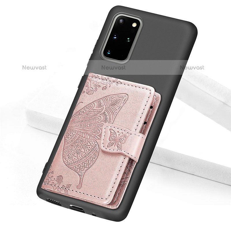 Ultra-thin Silicone Gel Soft Case Cover with Magnetic S11D for Samsung Galaxy S20 Plus 5G