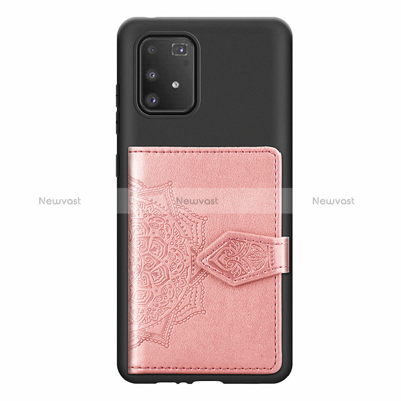 Ultra-thin Silicone Gel Soft Case Cover with Magnetic S12D for Samsung Galaxy S10 Lite