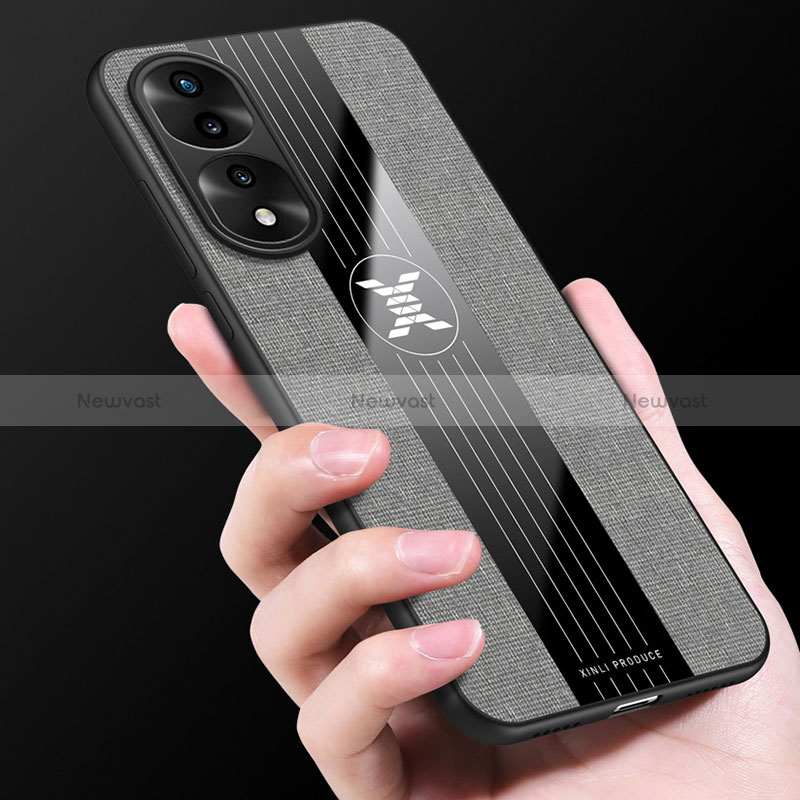 Ultra-thin Silicone Gel Soft Case Cover X01L for Huawei Honor 70 Pro 5G