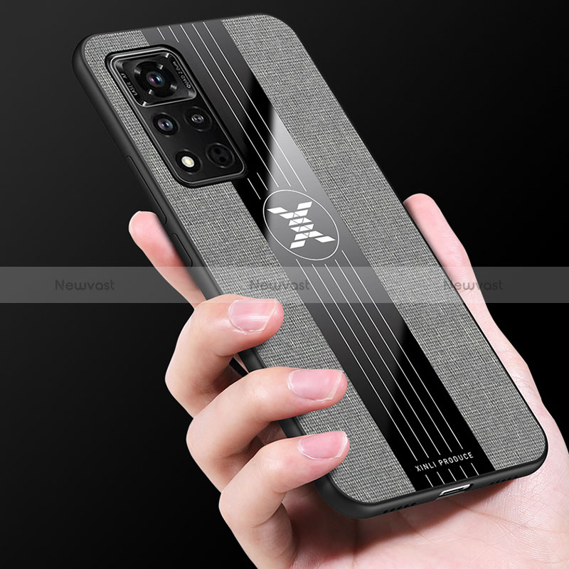 Ultra-thin Silicone Gel Soft Case Cover X01L for Huawei Honor V40 5G