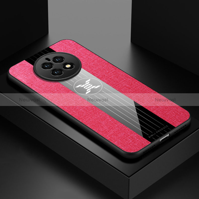 Ultra-thin Silicone Gel Soft Case Cover X01L for Huawei Mate 50 Red