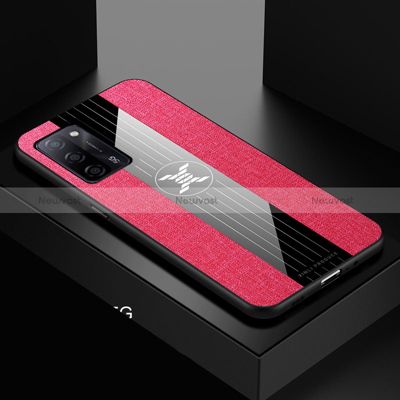Ultra-thin Silicone Gel Soft Case Cover X01L for Oppo A53s 5G