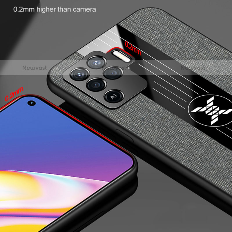 Ultra-thin Silicone Gel Soft Case Cover X01L for Oppo A94 4G