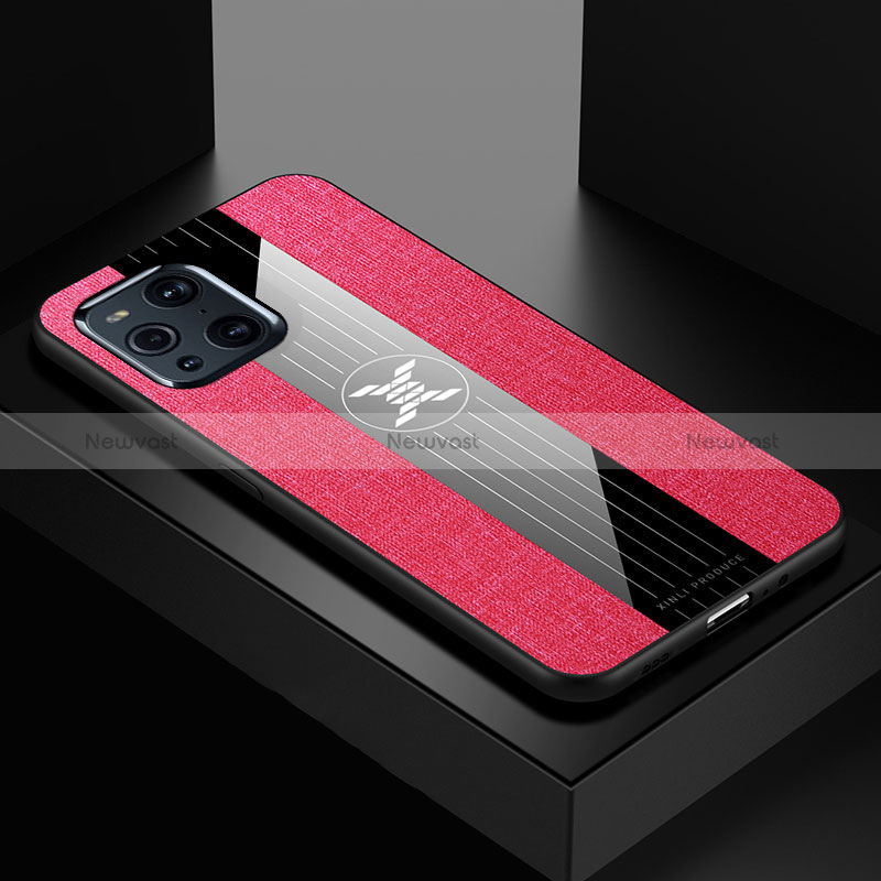 Ultra-thin Silicone Gel Soft Case Cover X01L for Oppo Find X3 5G