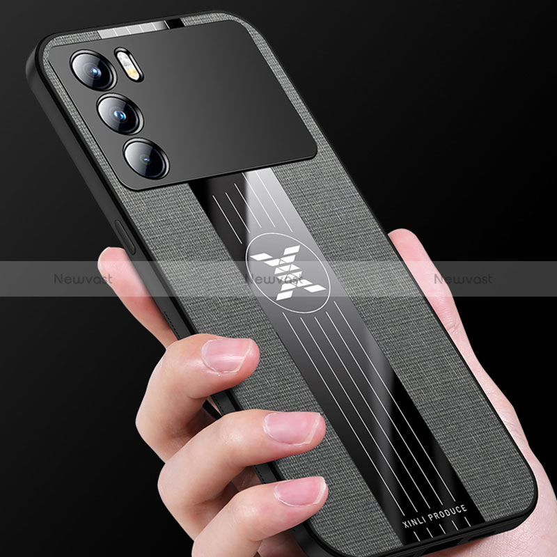 Ultra-thin Silicone Gel Soft Case Cover X01L for Oppo K9 Pro 5G