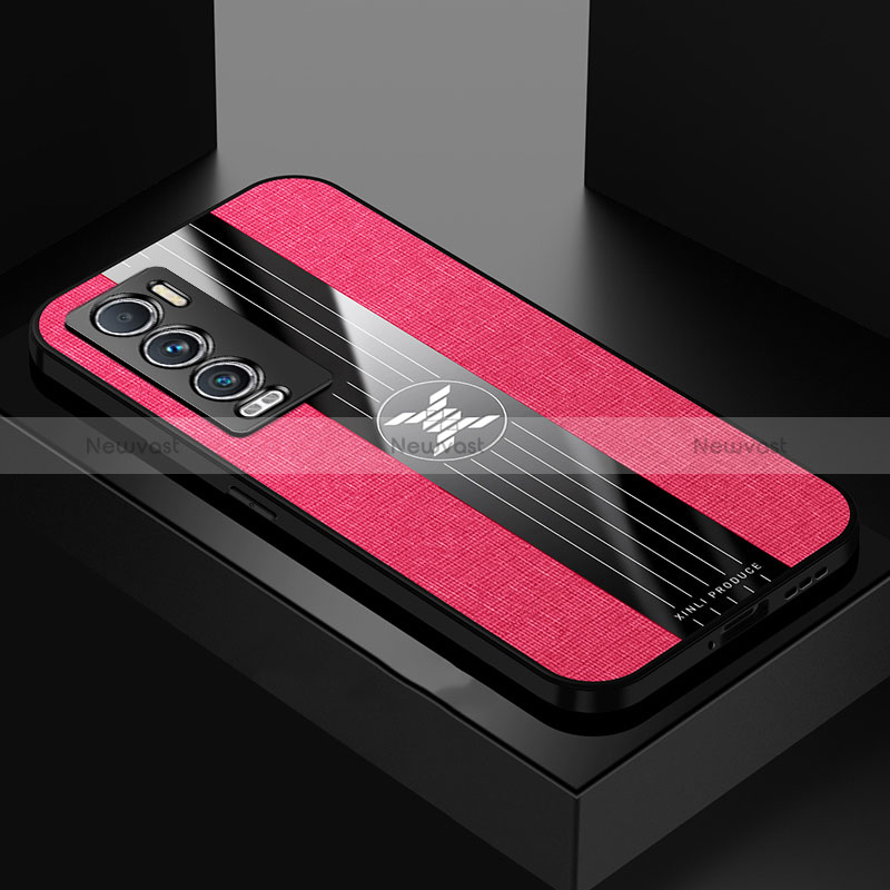 Ultra-thin Silicone Gel Soft Case Cover X01L for Realme GT Master Explorer 5G Red