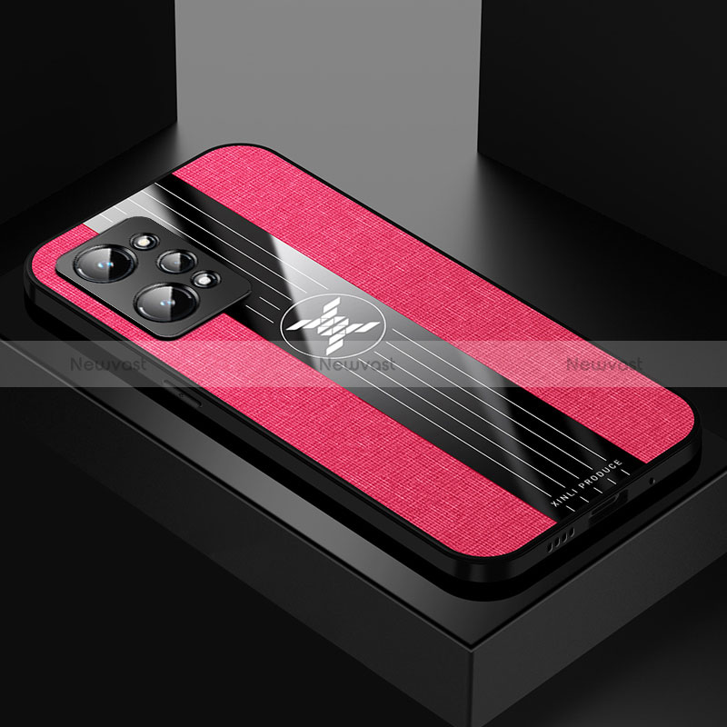 Ultra-thin Silicone Gel Soft Case Cover X01L for Realme GT Neo 3T 5G Red