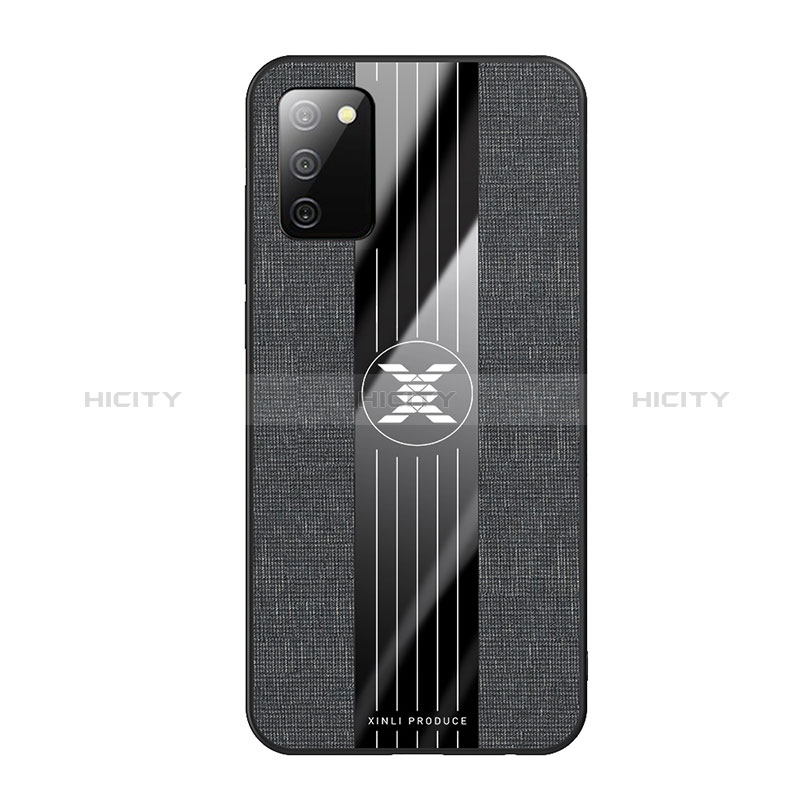 Ultra-thin Silicone Gel Soft Case Cover X01L for Samsung Galaxy A03s Black