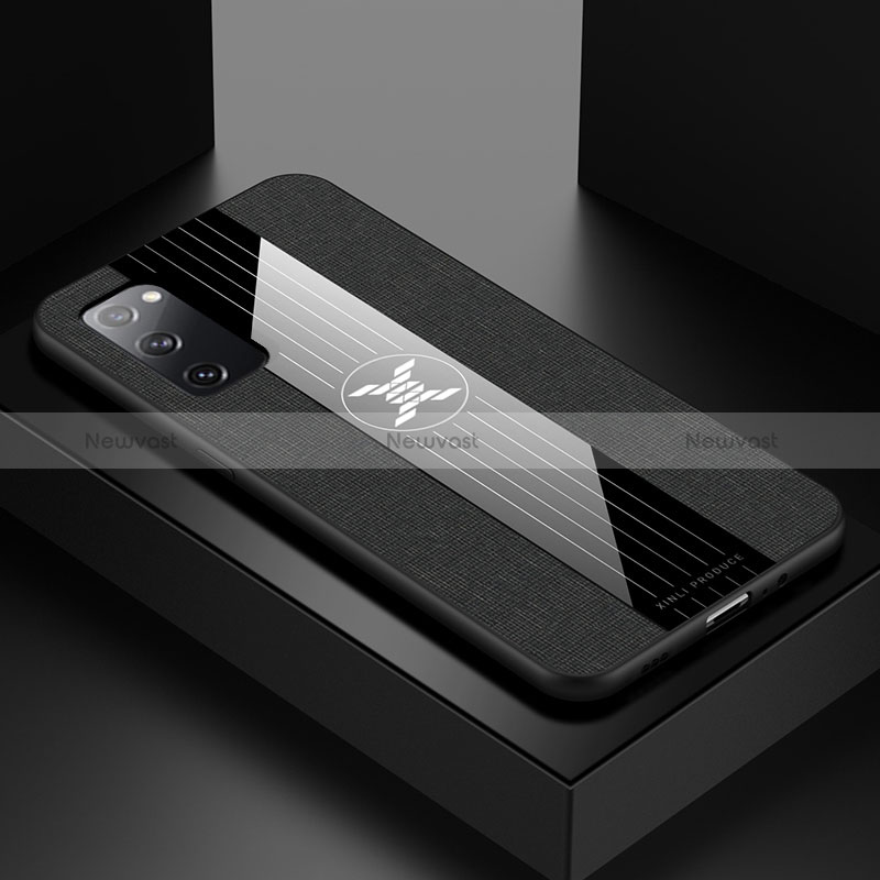 Ultra-thin Silicone Gel Soft Case Cover X01L for Samsung Galaxy S20 FE (2022) 5G Black