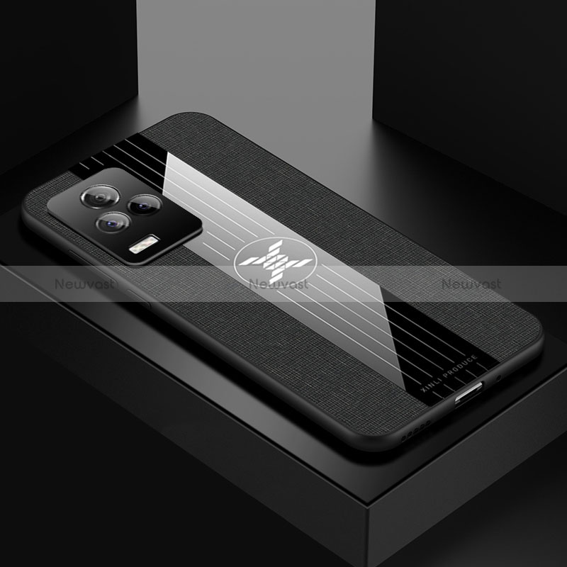 Ultra-thin Silicone Gel Soft Case Cover X01L for Vivo iQOO 7 Legend 5G Black