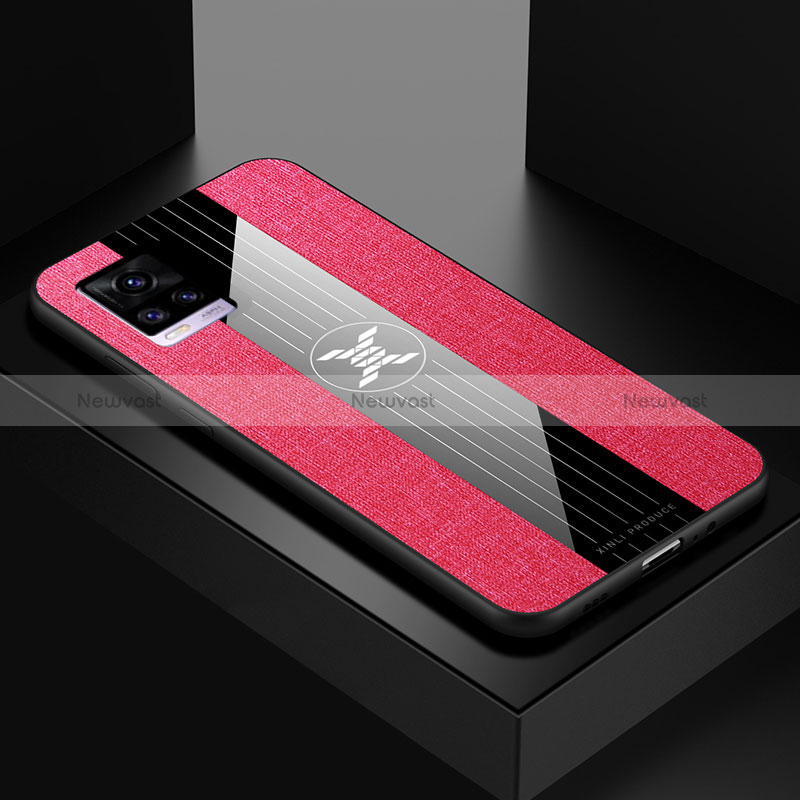 Ultra-thin Silicone Gel Soft Case Cover X01L for Vivo V20 (2021)