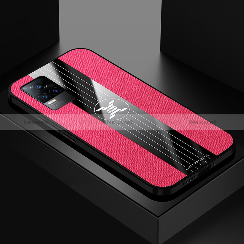 Ultra-thin Silicone Gel Soft Case Cover X01L for Vivo V21e 4G