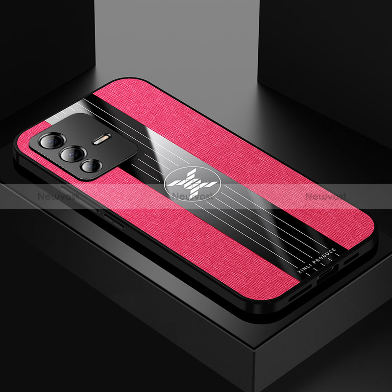 Ultra-thin Silicone Gel Soft Case Cover X01L for Vivo V23 5G