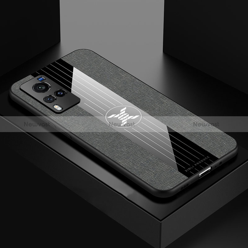 Ultra-thin Silicone Gel Soft Case Cover X01L for Vivo X60 Pro 5G