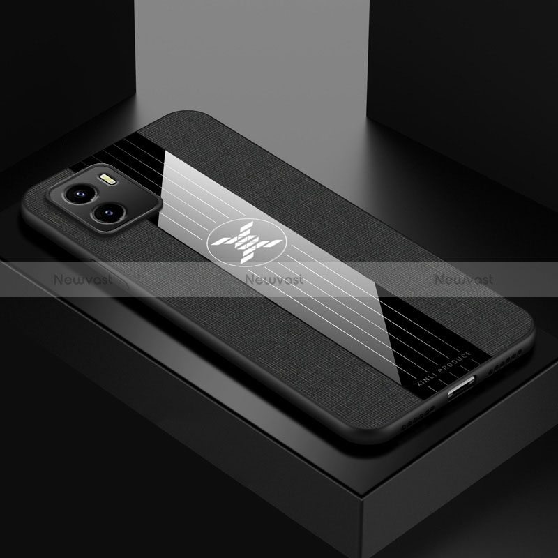 Ultra-thin Silicone Gel Soft Case Cover X01L for Vivo Y01A Black