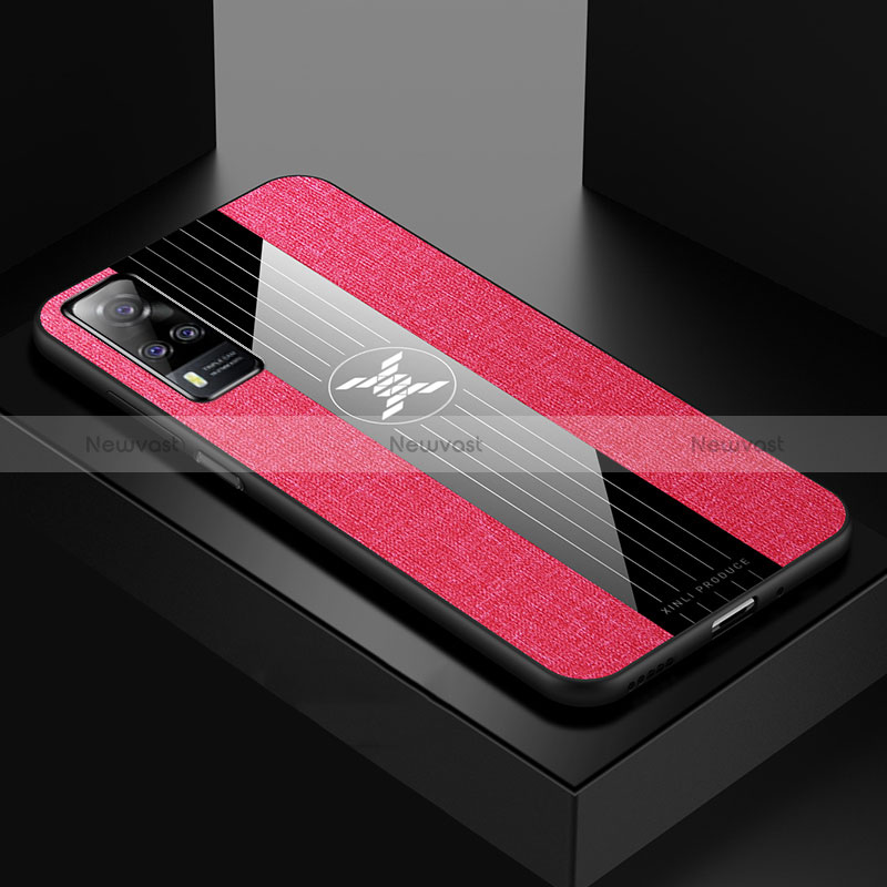 Ultra-thin Silicone Gel Soft Case Cover X01L for Vivo Y31 (2021)