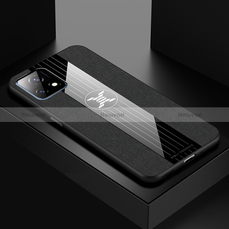 Ultra-thin Silicone Gel Soft Case Cover X01L for Vivo Y31s 5G Black