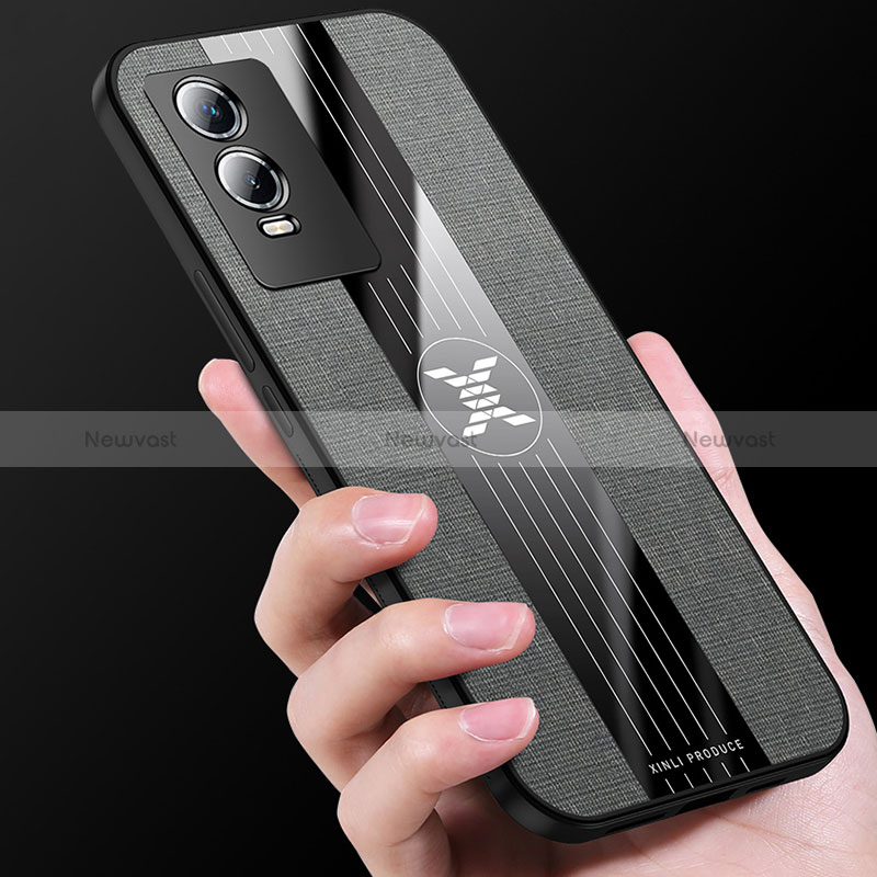 Ultra-thin Silicone Gel Soft Case Cover X01L for Vivo Y74s 5G