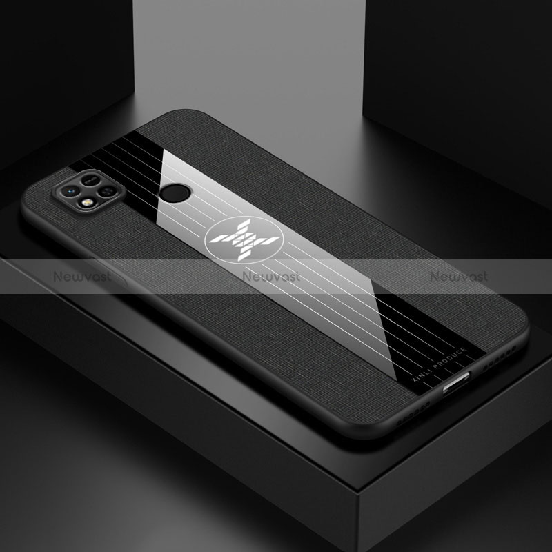 Ultra-thin Silicone Gel Soft Case Cover X01L for Xiaomi POCO C3 Black