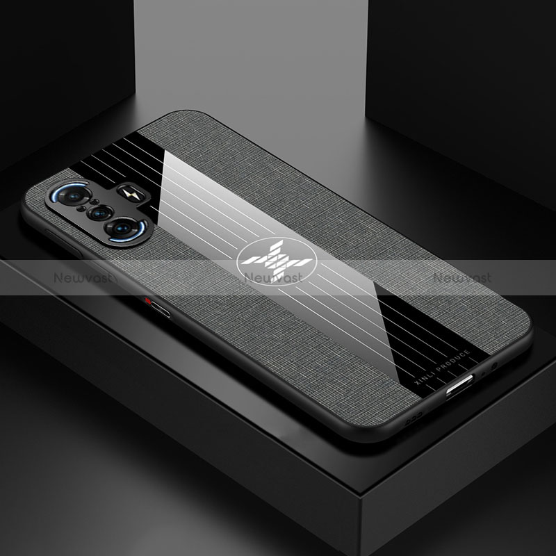 Ultra-thin Silicone Gel Soft Case Cover X01L for Xiaomi Poco F3 GT 5G Gray