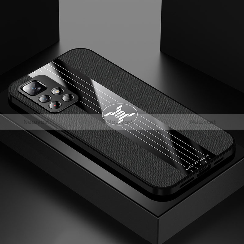 Ultra-thin Silicone Gel Soft Case Cover X01L for Xiaomi Poco M4 Pro 5G