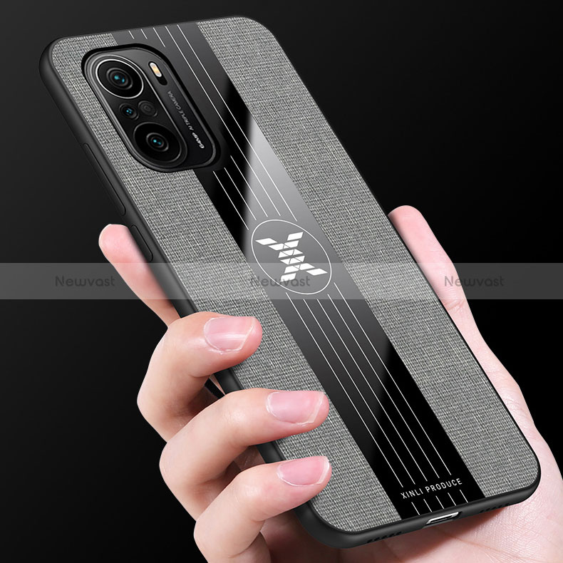 Ultra-thin Silicone Gel Soft Case Cover X01L for Xiaomi Redmi K40 5G