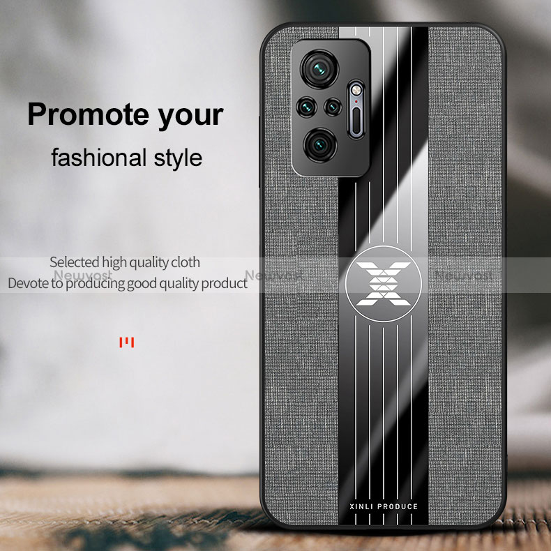 Ultra-thin Silicone Gel Soft Case Cover X01L for Xiaomi Redmi Note 10 Pro 4G