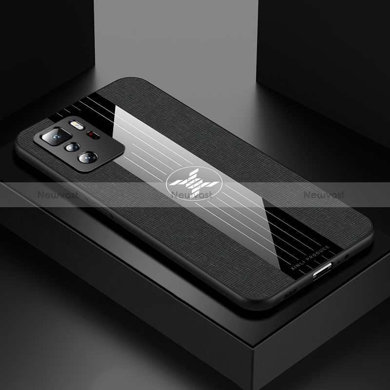 Ultra-thin Silicone Gel Soft Case Cover X01L for Xiaomi Redmi Note 10 Pro 5G Black