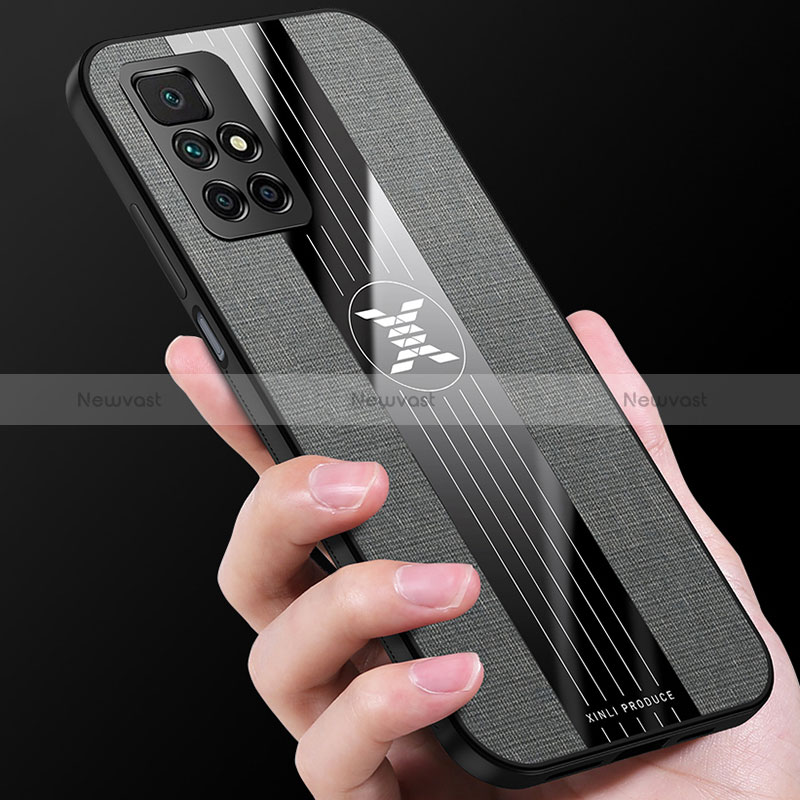 Ultra-thin Silicone Gel Soft Case Cover X01L for Xiaomi Redmi Note 11 4G (2021)