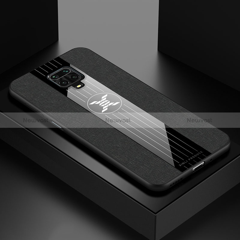 Ultra-thin Silicone Gel Soft Case Cover X01L for Xiaomi Redmi Note 9 Pro Black