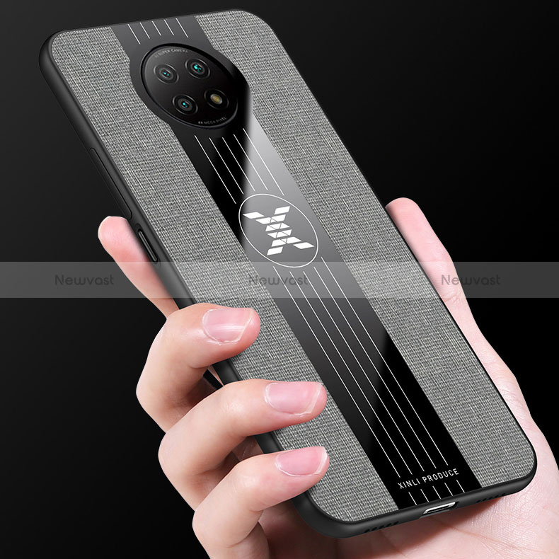 Ultra-thin Silicone Gel Soft Case Cover X01L for Xiaomi Redmi Note 9T 5G