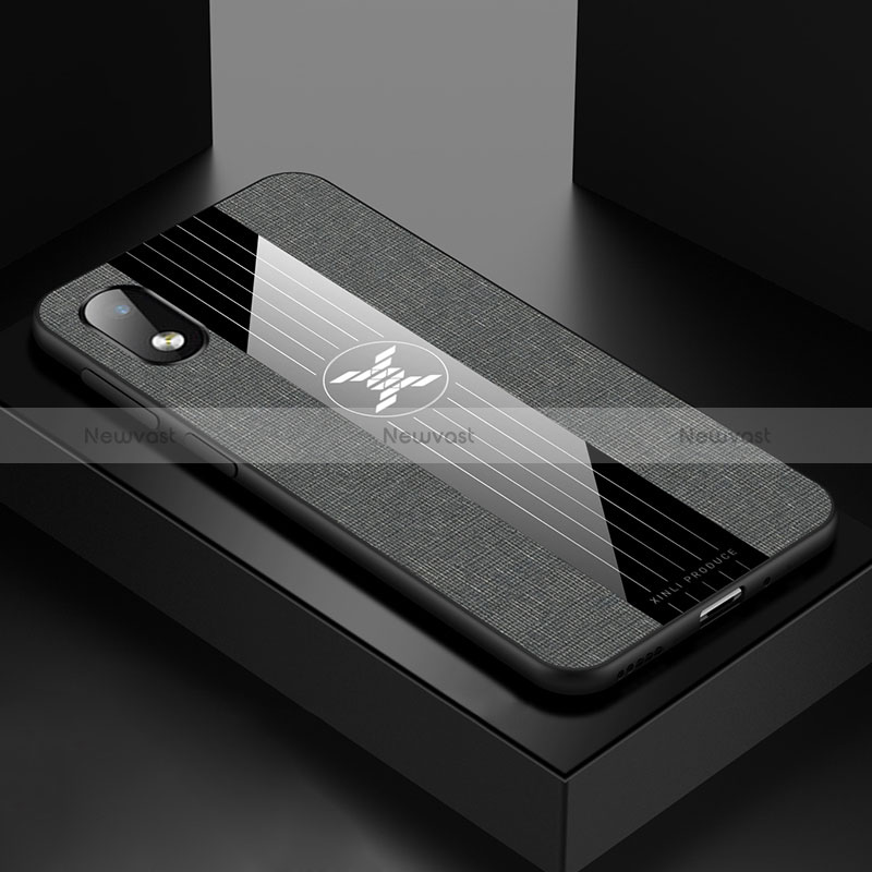 Ultra-thin Silicone Gel Soft Case Cover X02L for Samsung Galaxy M01 Core Gray