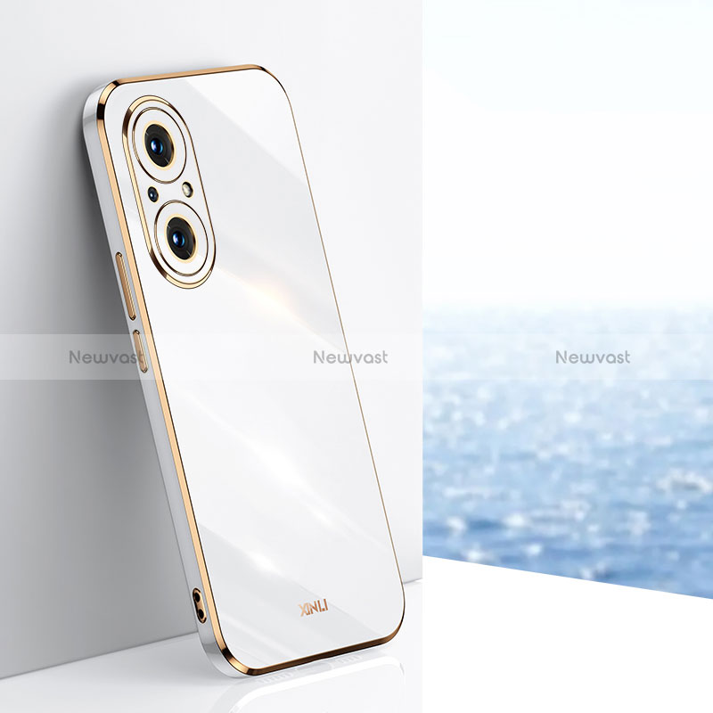 Ultra-thin Silicone Gel Soft Case Cover XL1 for Huawei Nova 9 SE White