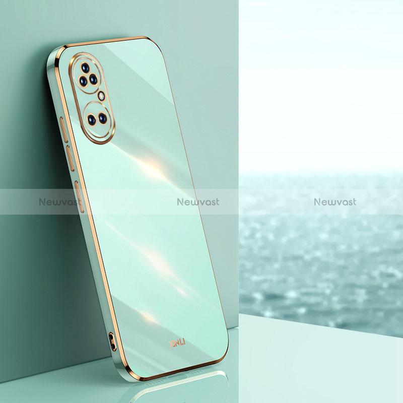 Ultra-thin Silicone Gel Soft Case Cover XL1 for Huawei P50 Pro Green