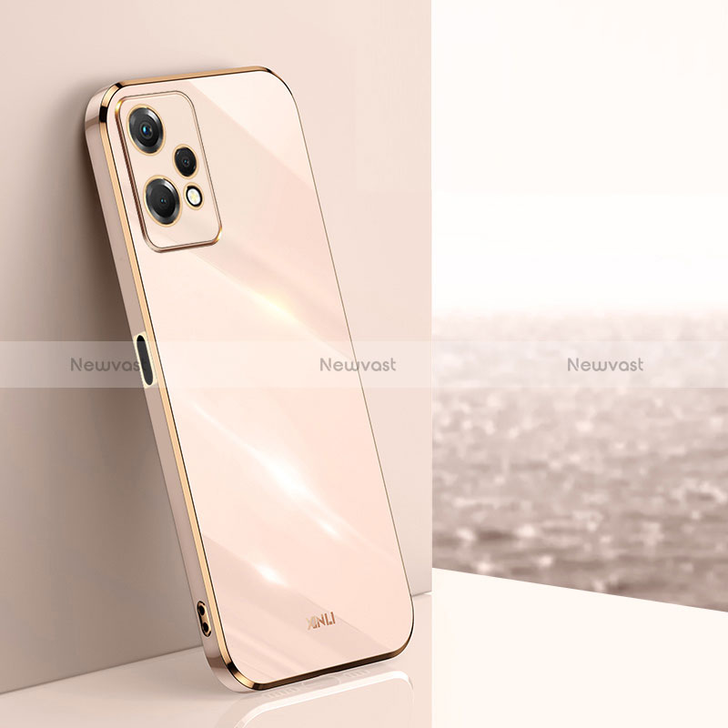 Ultra-thin Silicone Gel Soft Case Cover XL1 for OnePlus Nord CE 2 Lite 5G Gold