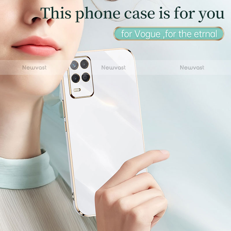 Ultra-thin Silicone Gel Soft Case Cover XL1 for Oppo A54 4G