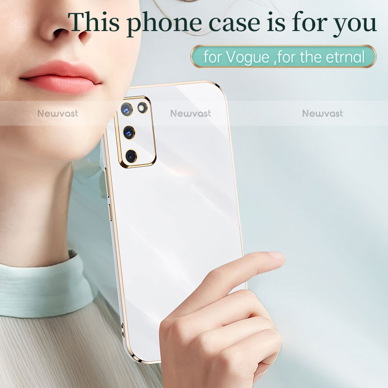 Ultra-thin Silicone Gel Soft Case Cover XL1 for Oppo A55 5G