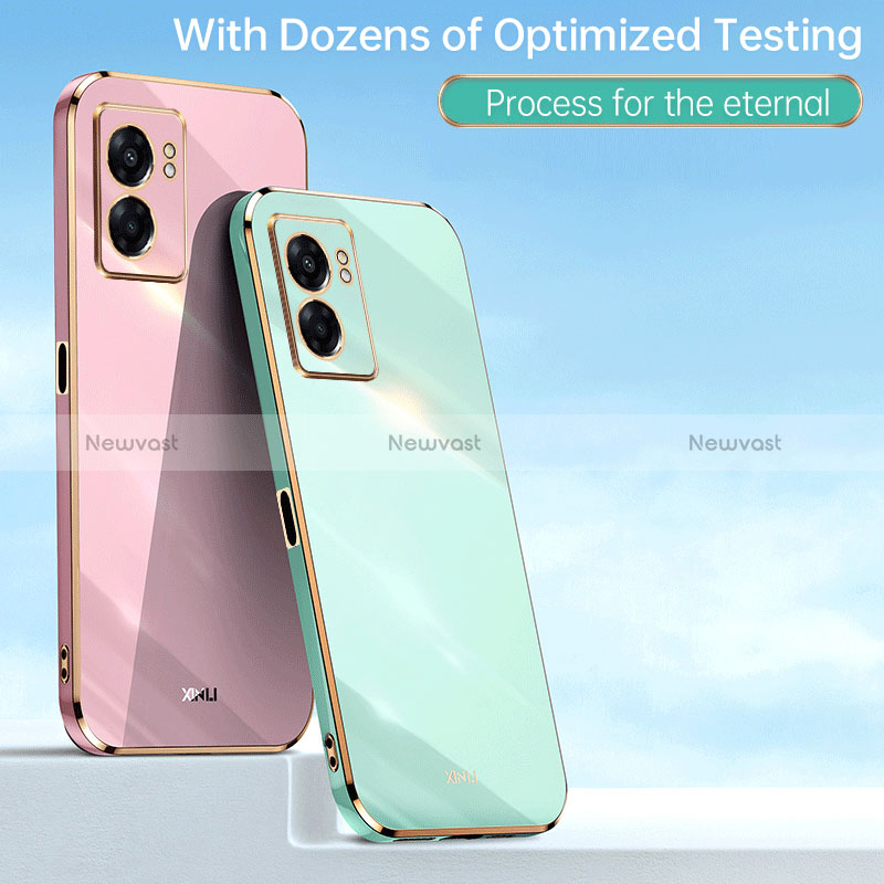 Ultra-thin Silicone Gel Soft Case Cover XL1 for Oppo A77 5G