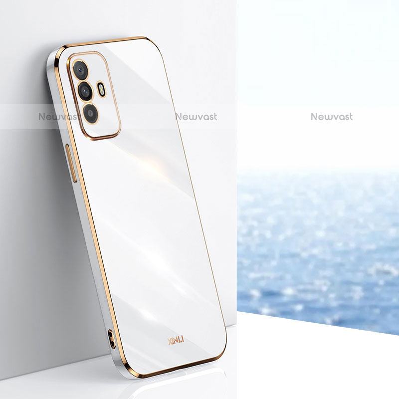 Ultra-thin Silicone Gel Soft Case Cover XL1 for Oppo A94 5G White