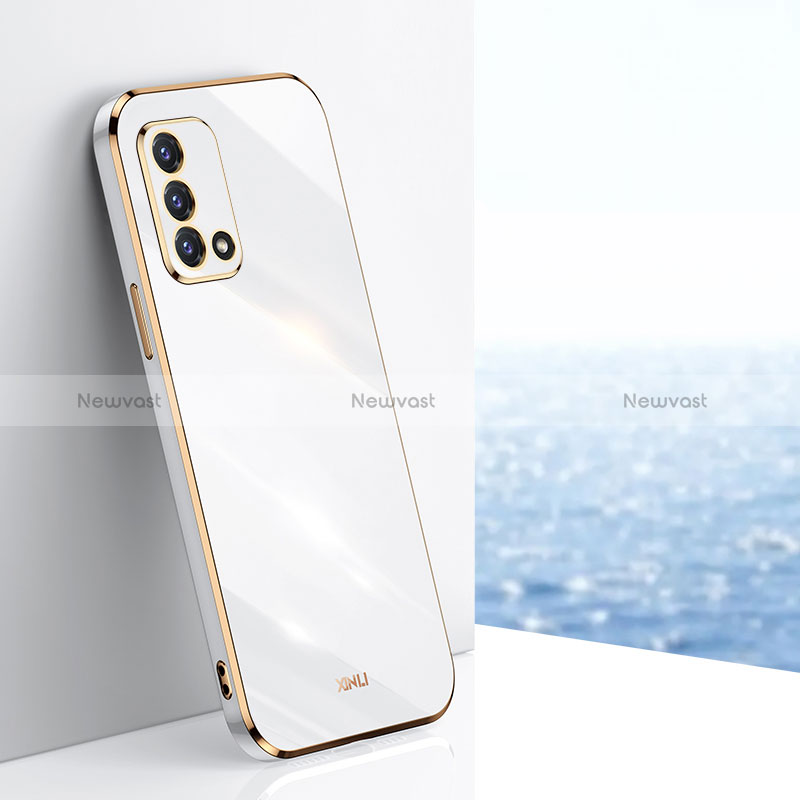 Ultra-thin Silicone Gel Soft Case Cover XL1 for Oppo A95 4G White