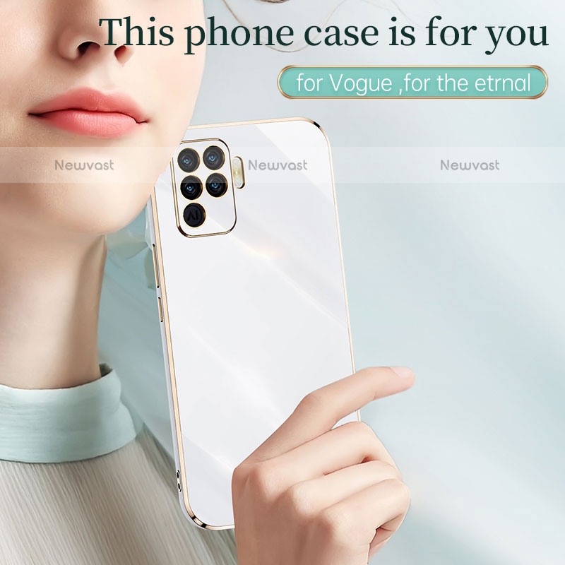 Ultra-thin Silicone Gel Soft Case Cover XL1 for Oppo F19 Pro