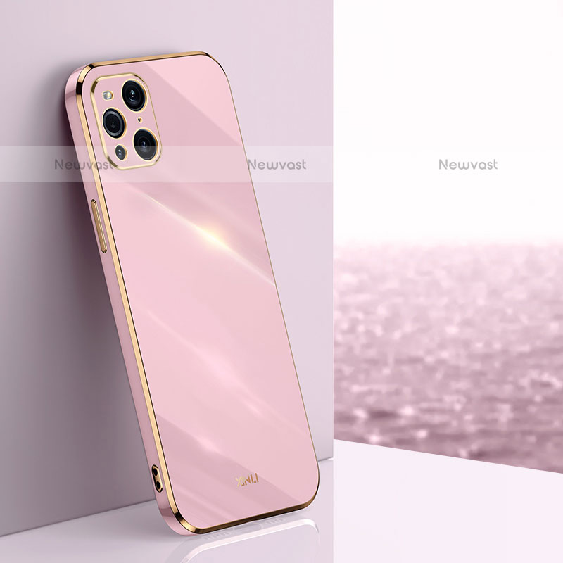 Ultra-thin Silicone Gel Soft Case Cover XL1 for Oppo Find X3 Pro 5G