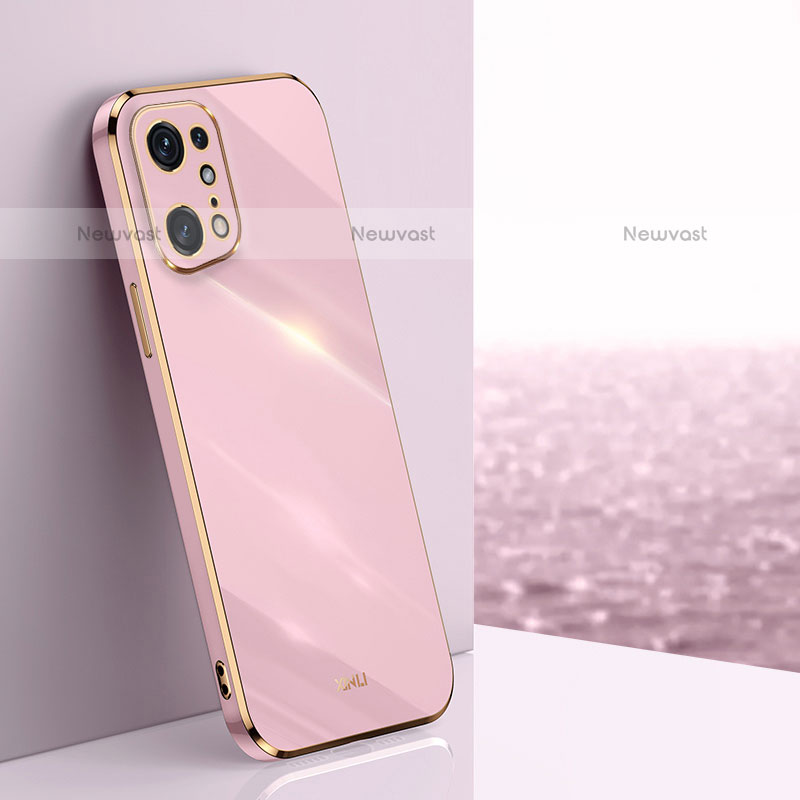 Ultra-thin Silicone Gel Soft Case Cover XL1 for Oppo Find X5 Pro 5G